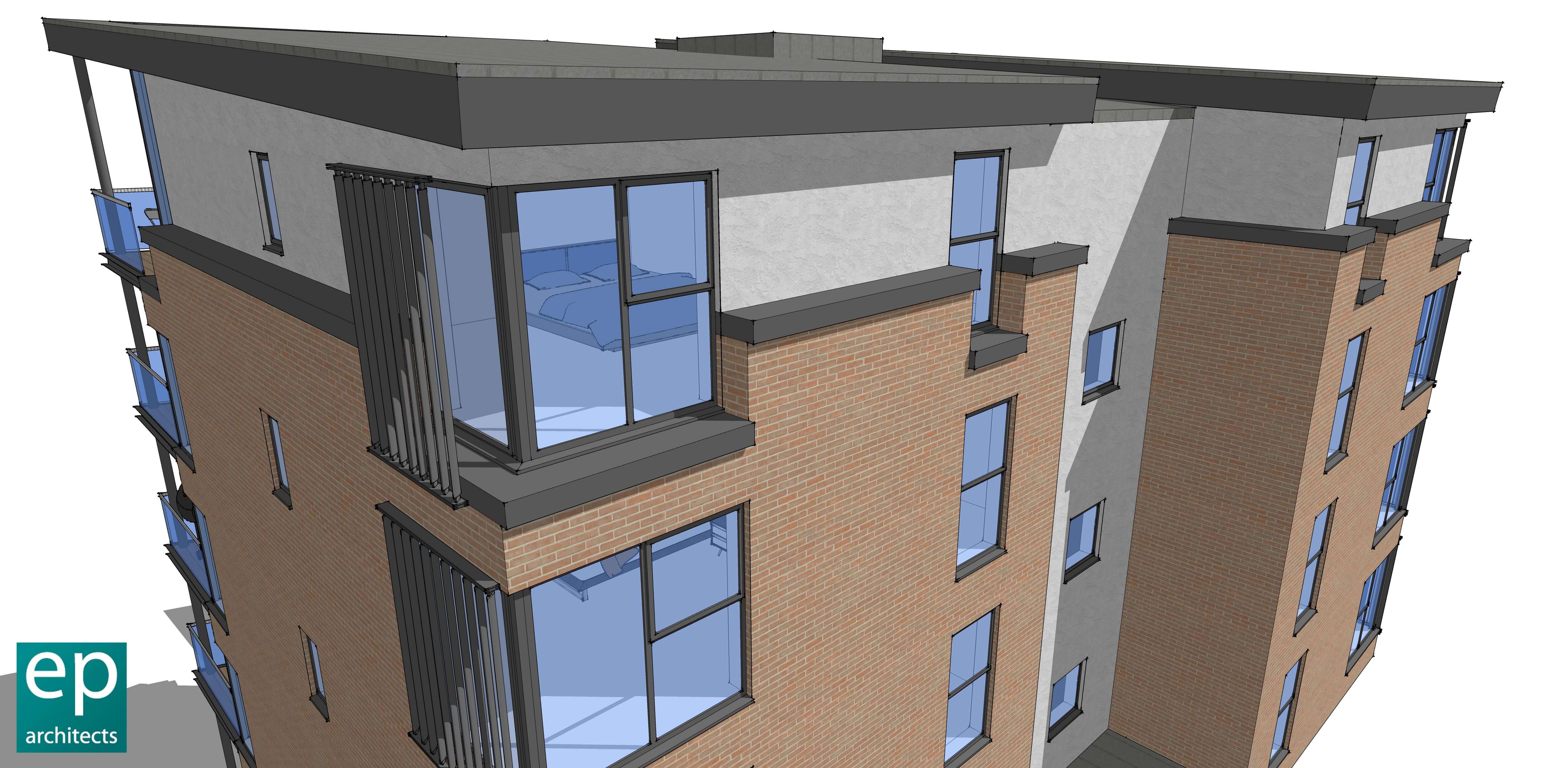 Luxury Apartment Building